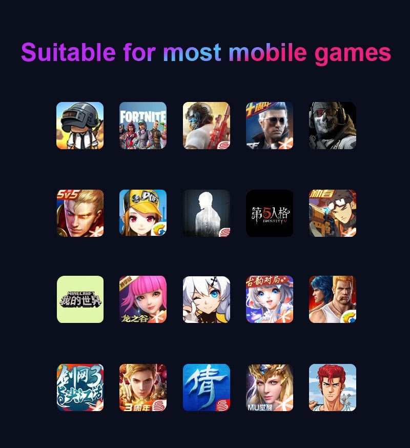 M1 Pro Keyboard Mouse Converter Portable Mobile Game Keyboard and Mouse Adapter BT5.0 Connection Support Android System