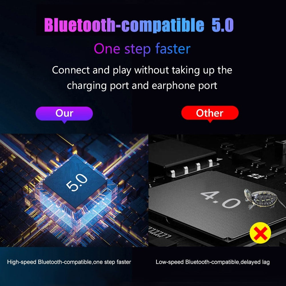 M1 Pro Keyboard Mouse Converter Portable Mobile Game Keyboard and Mouse Adapter BT5.0 Connection Support Android System