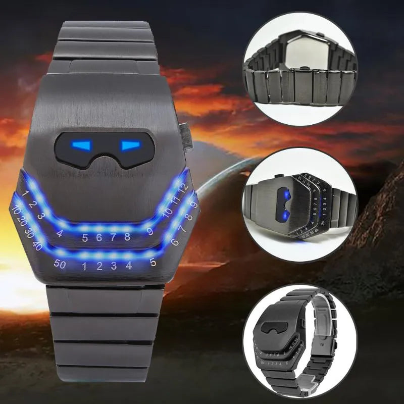 Alloy Men's Electronic Watch